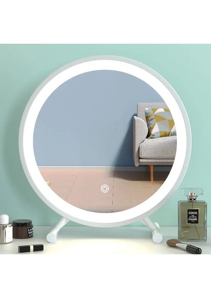 40 cm Işık Yok 3 Renk Lightling Kozmetik Dekoratif Ayna Iskandinav Makyaj Işık Akıllı Ev Aynası Makyaj Masası Espejo Pared Ev Dekorasyon (Yurt Dışından) fırsatları