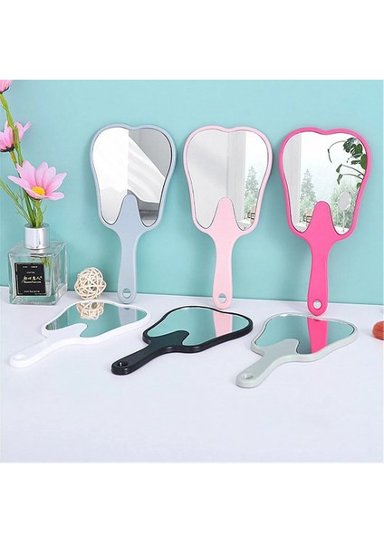 Sarı Yeni Diş Şekilli Ağız Aynası Plastik Saplı Ayna Muayene Diş Ağız Bakımı Makyaj Makyaj Masası Aynası Spa Salon Kompakt Ayna (Yurt Dışından) fiyatları