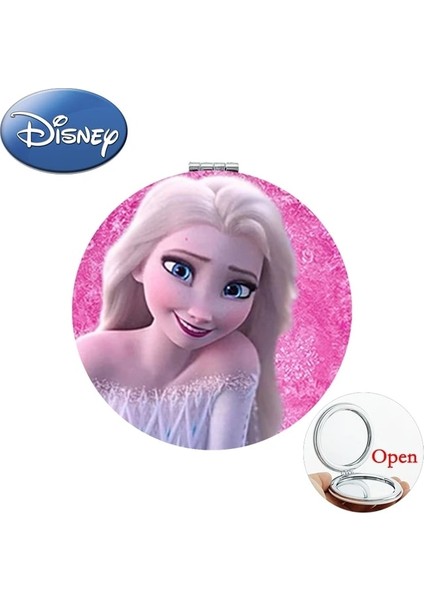 SQ149 Disney Dondurulmuş Güzel Sisters Sağlık Makyaj Masası Aynaları 1x/2x Büyüteç Küçük Cep Aynası Okul Kızlar Için Yıldönümü Partisi SQ132 (Yurt Dışından)