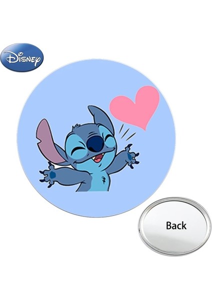 DSN374 Disney Kawaii Bebek Lilo ve Stitch Tek Taraflı Fotoğraf Mini Cep Aynası Kompakt Taşınabilir Makyaj Seyahat Çanta Aynalar Çocuklar Için (Yurt Dışından) fiyatları