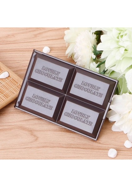 Koyu Kahve Katlanabilir Kompakt Ayna Taşınabilir Makyaj Aynası Çikolata Kare El Aynası Makyaj Makyaj Aynası Cep Kozmetik Aynalar (Yurt Dışından) modelleri