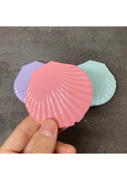 Beyaz Kabuk Şekilli Çift Taraflı El Aynası, Güzellik Makyaj Aynası, Sıcak Satış Cep Aynası (Yurt Dışından) modelleri