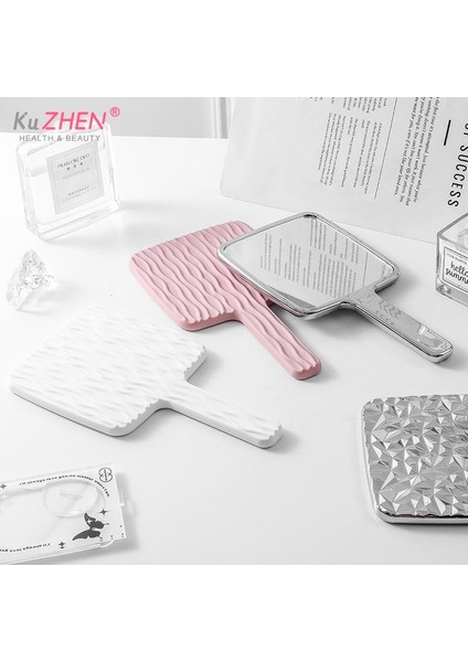 Tip 2 29 Tip Sıvı Şekli Kare Ayna Mini El Masaüstü Kozmetik Makyaj Aynası Seyahat Metalik Taşınabilir Güzellik Çanta Ayna (Yurt Dışından) modelleri