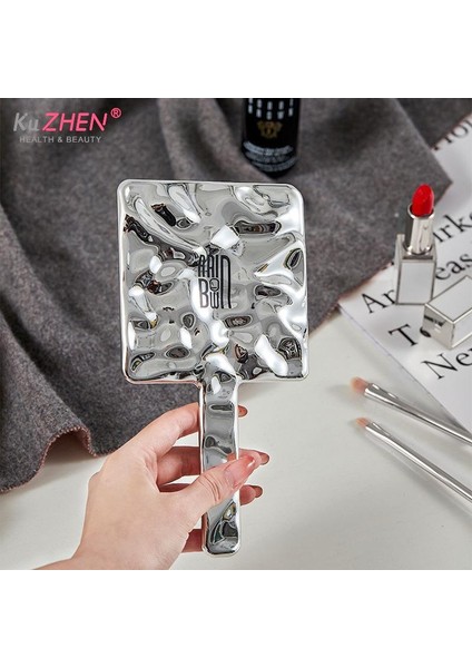 Tip 2 29 Tip Sıvı Şekli Kare Ayna Mini El Masaüstü Kozmetik Makyaj Aynası Seyahat Metalik Taşınabilir Güzellik Çanta Ayna (Yurt Dışından) fırsatları