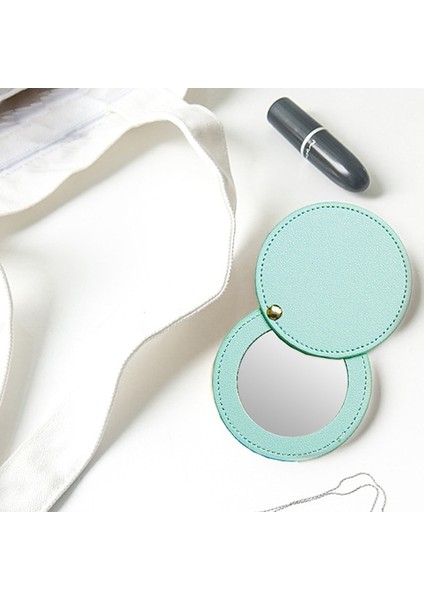 Gri 1 Pc Metal Ultra-Ince Mini Makyaj Aynası Taşınabilir Paslanmaz Çelik Kompakt Cep El Kişiselleştirilmiş Güzellik Kozmetik Aynalar Hediye (Yurt Dışından) fırsatları