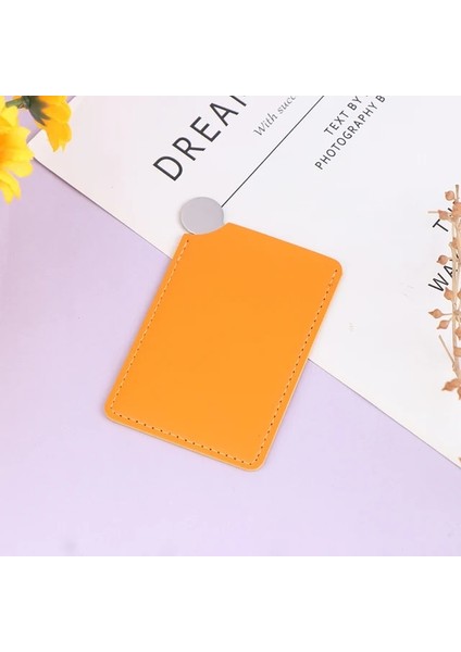 Paslanmaz Çelik 1 Adet Taşınabilir Mini Paslanmaz Çelik Kırılmaz Makyaj Cep Aynası Kozmetik Ayna Sevimli Makyaj El Cep Aynası (Yurt Dışından)