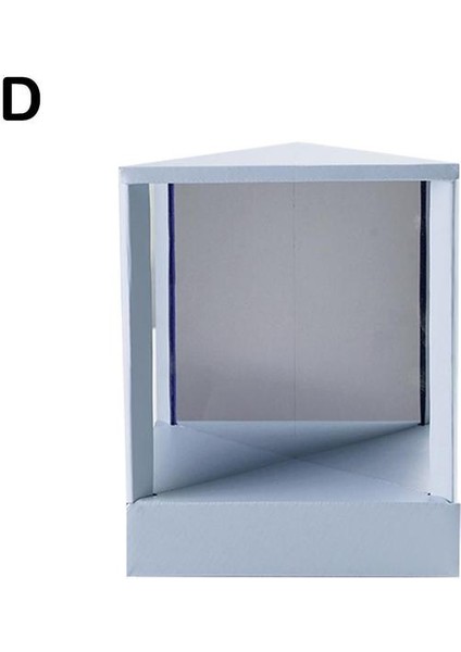 Mavi Yenı 2 Renk Geri Dönmeyen Kozmetik Stand Aynası Gerçek Yansıma Vanity Makyaj H7H3 (Yurt Dışından)