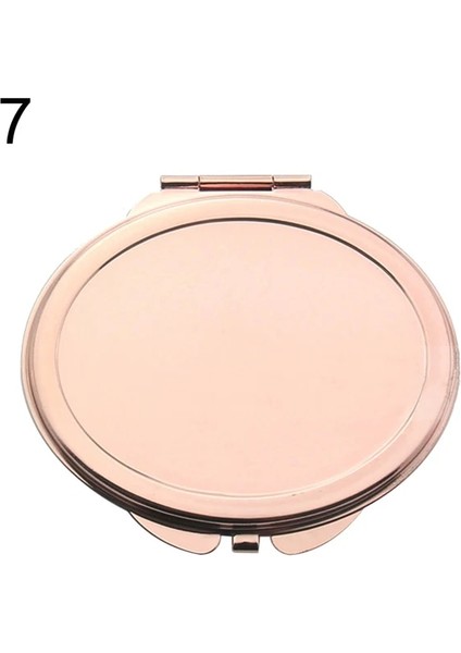 7 Mini Kare Makyaj Aynası Taşınabilir El Aynası Çift Taraflı Makyaj Makyaj Masası Aynası Katlanabilir Kompakt Ayna Cep Kozmetik Ayna (Yurt Dışından)