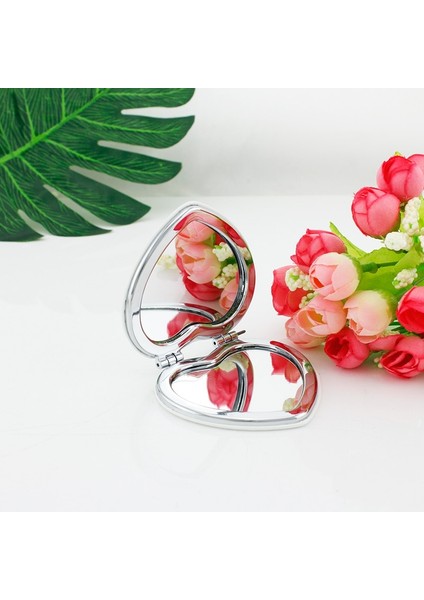 XDS115 Disney Dondurulmuş Prenses Elsa Karikatür Fotoğrafları Kalp Şeklinde Çanta Makyaj Aynaları 1x/2x Büyüteç Kızlar Kadınlar Için XDS88 (Yurt Dışından) modelleri