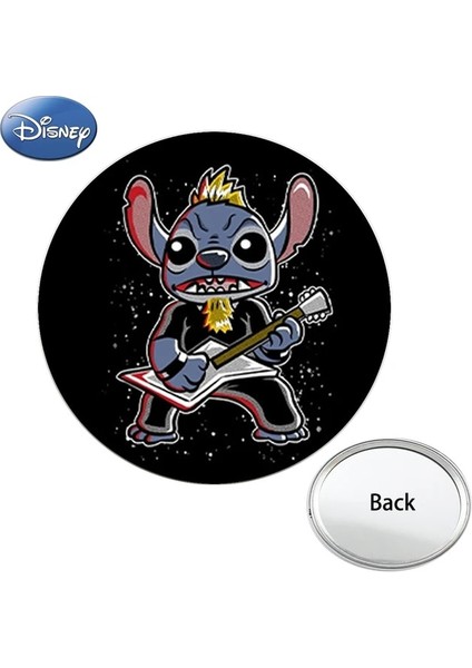 DSN316 Disney Animasyon Lilo ve Stitch Mini Cep Aynası Kompakt Taşınabilir Makyaj Araçları Seyahat Çanta Bir Yan Aynalar Çocuklar Hediye (Yurt Dışından)