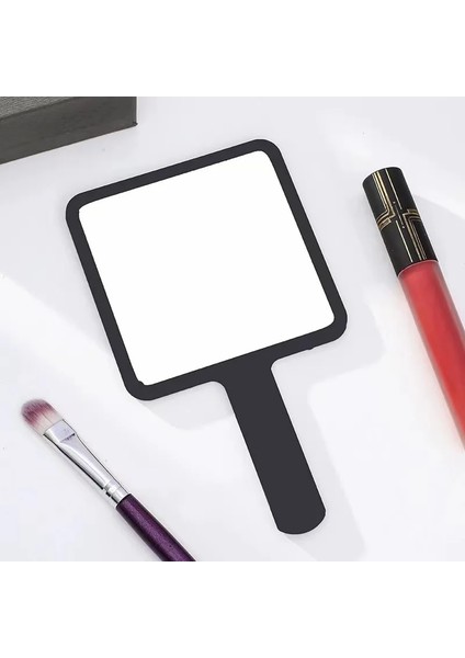 Kırmızı Katlanabilir Makyaj Aynası Mini Kare Makyaj Makyaj Aynası Taşınabilir El Aynaları Çift Taraflı Kompakt Ayna Cep Kozmetik Ayna (Yurt Dışından) indirimleri