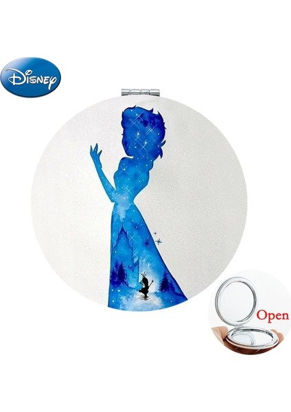FQY286 Disney Peri Masalları Romantik Siluet Tasarım Araçları Aksesuarları Mini Taşınabilir Ayna Yeni Kadın Moda Espelho FQY283 (Yurt Dışından) fiyatları