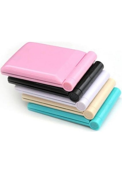 Mor Lambalar Kadın Katlanabilir Makyaj Aynaları 1 Adet 8 LED Işıkları Bayan Kozmetik El Katlanır Taşınabilir Kompakt Cep Aynası (Yurt Dışından) modelleri