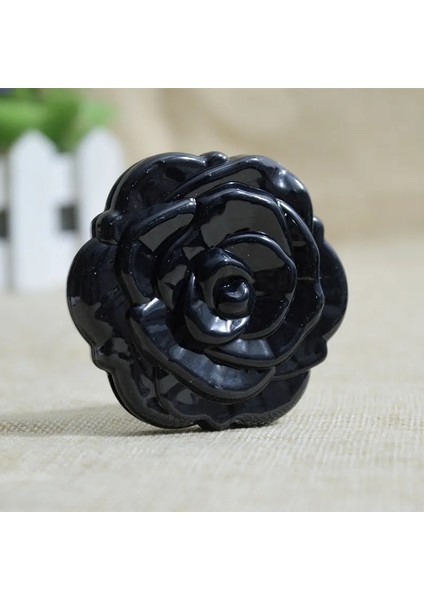 Pembe Mini Vintage Retro Gül Çiçek Şekli 3D Stereo Çift Taraflı Kozmetik Makyaj Kompakt Ayna 4 Renk Seçin (Yurt Dışından) indirimleri