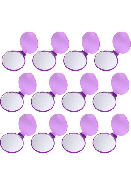 Kırmızı 10 Adet Makyaj Aynası Makyaj Masası Aynası Mini Katlanır Aynalar Yuvarlak Kozmetik Aynalar Makyaj Aynaları Cep Aynaları Kızlar Kadınlar Için (Yurt Dışından)