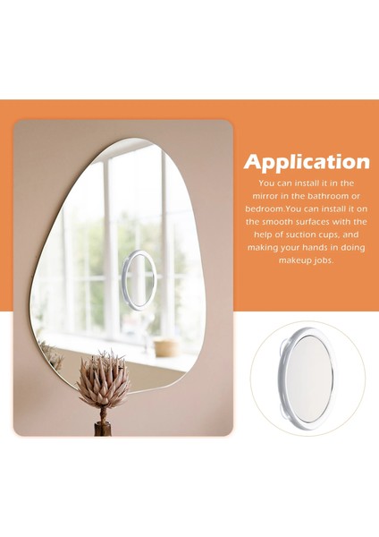 Beyaz Büyüteç Makyaj Aynası Vantuz 20X Ayna Banyo Yatak Odası Için (Yurt Dışından) indirimleri