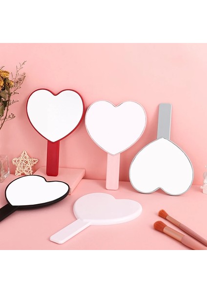 Pk El Makyaj Aynası Kalp Şeklinde Makyaj Makyaj Masası Aynası Spa Salonu Kompakt Aynalar Kadınlar Için Kozmetik Ayna (Yurt Dışından) fiyatları