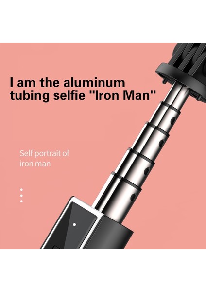 P40L-BLACK Patentli Bluetooth Selfie Çubuğu Uzaktan Kumandalı Tripod Cep Telefonu Canlı Fotoğraf Standı Tripod Kamera Selfie Artefakt Sopa (Yurt Dışından) indirimleri