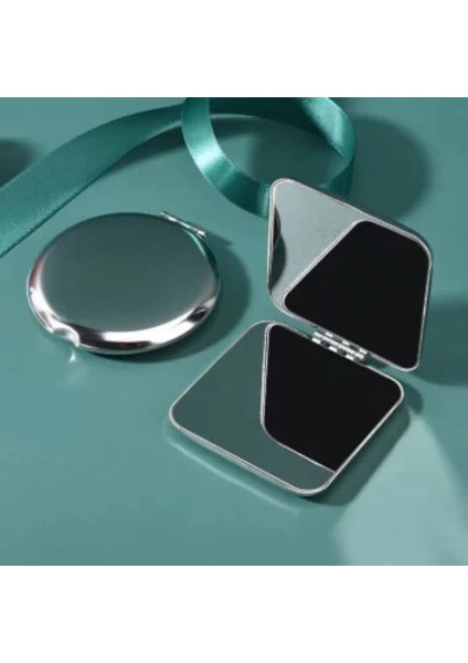 Tek Yüz 65X65MM Kırılmaz Paslanmaz Çelik Ultra Ince Katlanır Taşınabilir Ayna Makyaj Kişisel Kullanım Için Kırılmaz Kamp Aynası, Seyahat (Yurt Dışından) fiyatları