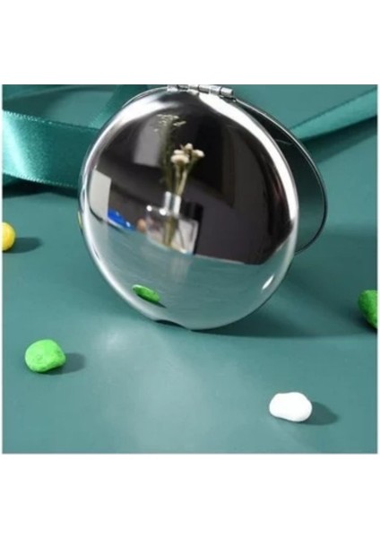 Tek Yüz 65X65MM Kırılmaz Paslanmaz Çelik Ultra Ince Katlanır Taşınabilir Ayna Makyaj Kişisel Kullanım Için Kırılmaz Kamp Aynası, Seyahat (Yurt Dışından) fırsatları