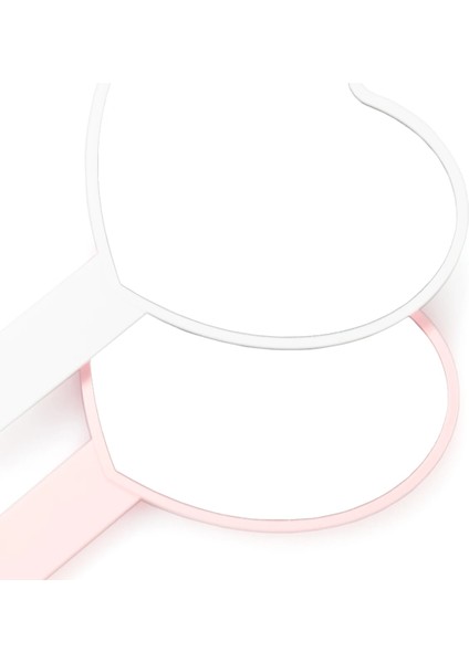 Beyaz Sonbahar Balığı Kalp Şeklinde El Makyaj Aynası Beyaz Pembe Kozmetik Ayna Güzel Sevimli Rahat Taşınabilir Basit Tasarım (Yurt Dışından) indirimleri
