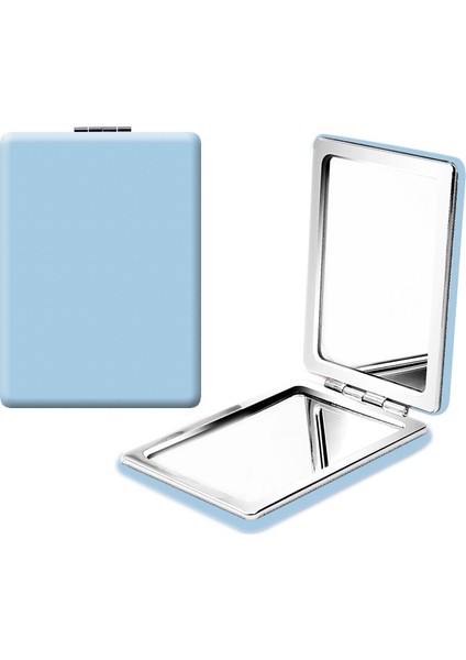 Mor 1 Adet Çift Taraflı Mini Makyaj Aynası Büyütün Katlanabilir Cep Küçük Makyaj Aynası Seyahat Güzellik Kozmetik Aracı Kız Kadınlar Için (Yurt Dışından) fiyatları