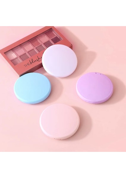 Beyaz Mini Yuvarlak Makyaj Aynası Taşınabilir Çift Taraflı Kozmetik Ayna Katlanır Cep Kompakt Ayna Seyahat Aksesuarları Makyaj Araçları (Yurt Dışından) fırsatları