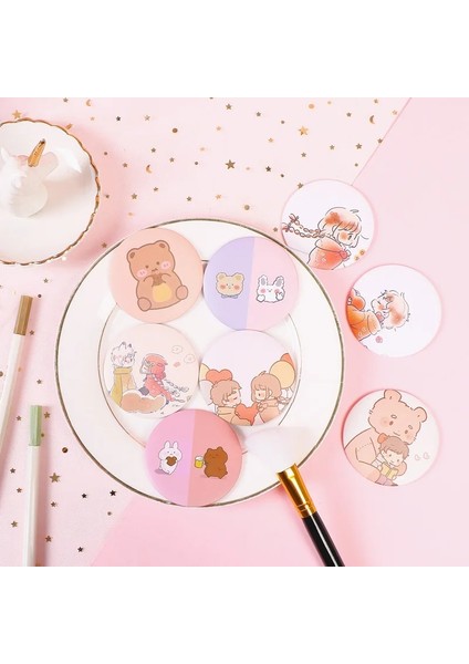 06 1 Adet Rastgele Karikatür Basit Makyaj Aynası Sevimli Cep Taşınabilir Seyahat Makyaj Küçük Yuvarlak Ayna Mini Makyaj Aynaları Kadınlar Için (Yurt Dışından) indirimleri