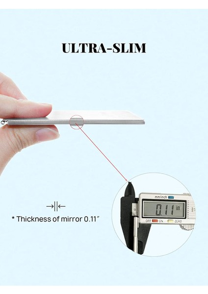 10X6.8CM Kedi Yeni Stil Taşınabilir Katlanır Ayna, Ultra Ince Dayanıklı Makyaj Aynası, Seyahat Için Küçük Masa Aynası, Alüminyum Kabuk, 4 Boyut (Yurt Dışından) indirimleri