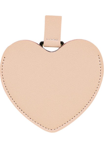 Pink-B 1pc Metal Ultra-Ince Mini Makyaj Aynası Taşınabilir Paslanmaz Çelik Kompakt Cep El Kişiselleştirilmiş Güzellik Kozmetik Aynalar Hediye (Yurt Dışından)