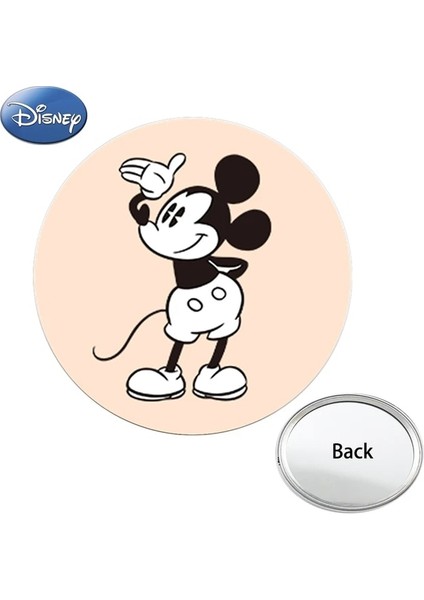 MIK226 Disney Aynalar Karikatür Mickey Mouse Fotoğraf Baskılı Düz Mini Cep Aynası Kompakt Taşınabilir Makyaj Çantası Aynalar MIK198 (Yurt Dışından) fiyatları