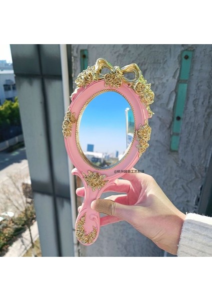 Lpk Çok Boyutlu Yüksek Büyütme Siyah Nokta Büyüteç Makyaj Aynası Kadın Yeni Vantuz Tipi Çok Katlı Taşınabilir Ayna (Yurt Dışından)