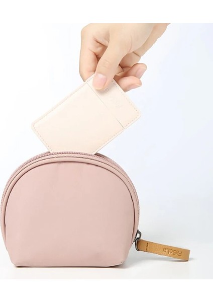 Grr Ultra-Ince Makyaj Aynası Makyaj Aynası Kozmetik 2 Renk Makyaj Cep Dikdörtgen Katlanabilir Kompakt Makyaj Katlanır Aynalar (Yurt Dışından) fırsatları