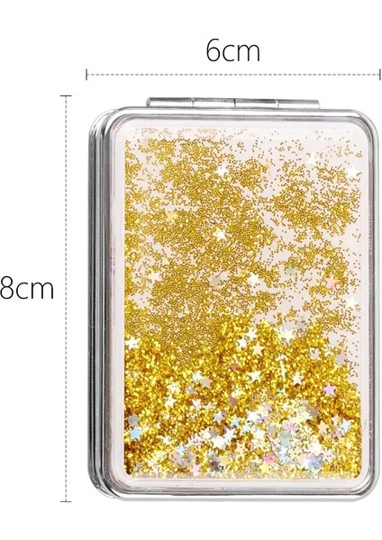 No.11 Rastgele Renk Akan Kumlar Mini Katlanır Makyaj Aynaları Kızlar Kadınlar Için Cep Aynası Çift Taraflı Köpüklü Makyaj Aynası Güzellik Aksesuarları (Yurt Dışından) modelleri