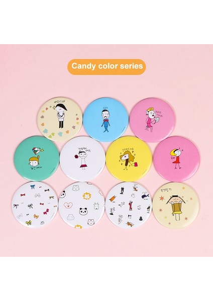 07 1 Adet Rastgele 1 Adet Karikatür Küçük Ayna Taşınabilir Makyaj Aynası 2.76 Inç Dıy Projeleri Için Taşınabilir Makyaj Cam Ayna Dekorasyon Festivali Hediye (Yurt Dışından) modelleri