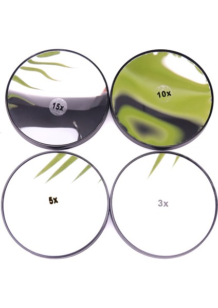 15X Çok Boyutlu Yüksek Büyütme Siyah Nokta Büyüteç Makyaj Aynası Kadın Yeni Vantuz Tipi Çok Katlı Taşınabilir Ayna (Yurt Dışından) fırsatları