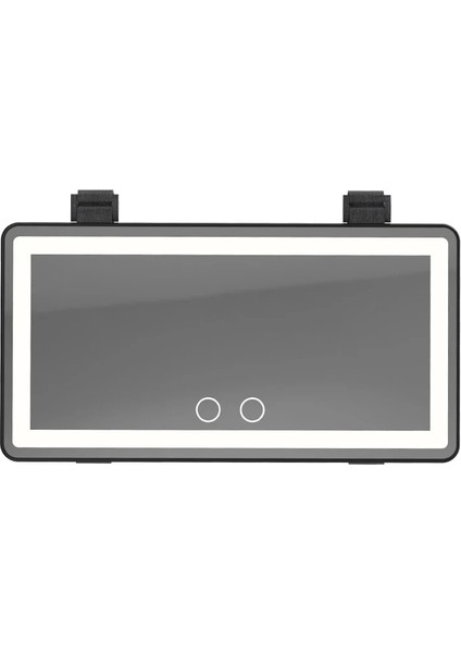 Beyaz Araba Güneşlik Makyaj Aynası Ekranda Dokunmatik ile Şarj Edilebilir Makyaj Aynası Kısılabilir (Yurt Dışından) fiyatları