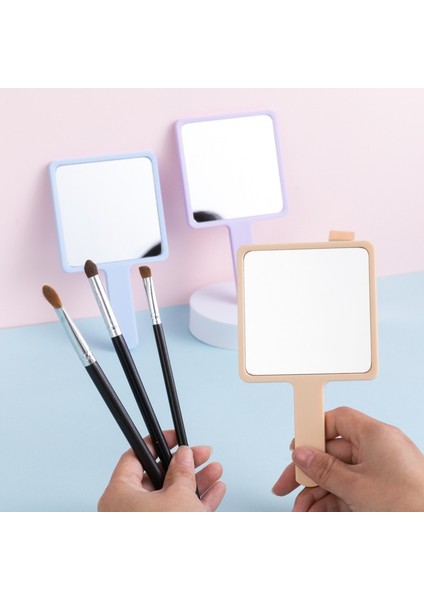 Açık Sarı El Kompakt Ayna Dıy Sevimli Kare Cep Makyaj Aynaları Taşınabilir Salon Kozmetik Kompakt El Aynası Estetik Pinkycolor (Yurt Dışından) fırsatları