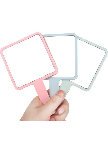 Açık Sarı El Kompakt Ayna Dıy Sevimli Kare Cep Makyaj Aynaları Taşınabilir Salon Kozmetik Kompakt El Aynası Estetik Pinkycolor (Yurt Dışından) indirimleri