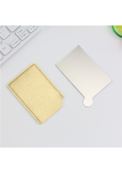 Meyve Yeşili 1 Adet Paslanmaz Çelik Taşınabilir Seyahat Kırılmaz Kozmetik Ayna Makyaj Aynası Taşıma Kollu Doğum Günü Hediyesi Kırılmaz (Yurt Dışından) indirimleri