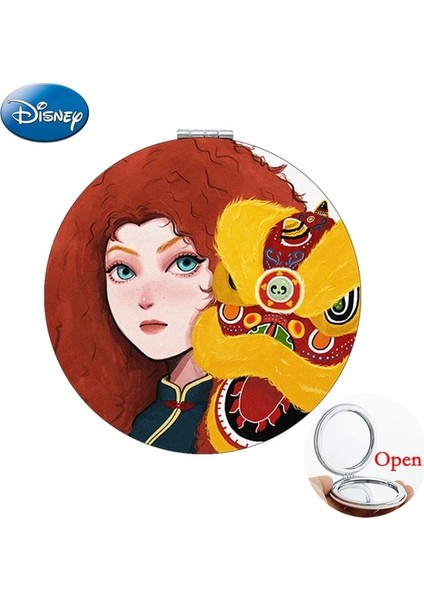 FQY625 Disney Peri Masalları Romantik Siluet Tasarım Araçları Aksesuarları Mini Taşınabilir Ayna Yeni Kadın Moda Espelho FQY283 (Yurt Dışından) fiyatları