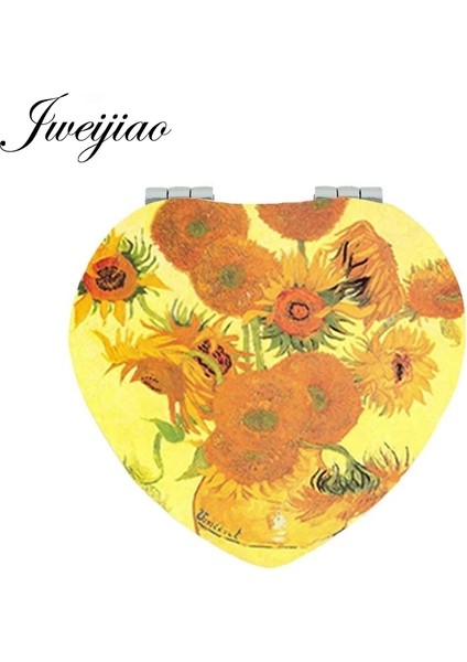 ZZ76 Jweıjıao Van Gogh Başyapıtı Ayçiçeği Ünlü Tablolar Yıldızlı Gece Kadınlar Için Taşınabilir Ayna Güzellik Sağlık ZZ75 (Yurt Dışından) fırsatları