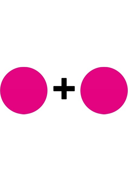 Hotpink 2'li Kalp Şeklinde Çift Taraflı Makyaj Aynası 1 Alana 1 Bedava!taşınabilir Seyahat Cep Makyaj Aynası (Yurt Dışından)