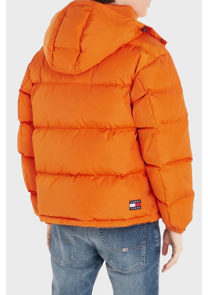 Regular Fit Kuş Tüyü Dolgulu Dik Yaka Şişme Mont Erkek Mont DM0DM15445 Sfq fiyatları