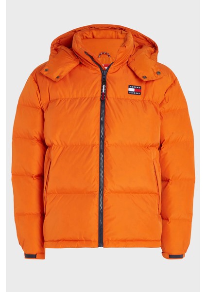 Regular Fit Kuş Tüyü Dolgulu Dik Yaka Şişme Mont Erkek Mont DM0DM15445 Sfq fırsatları