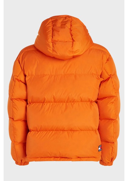 Regular Fit Kuş Tüyü Dolgulu Dik Yaka Şişme Mont Erkek Mont DM0DM15445 Sfq indirimleri
