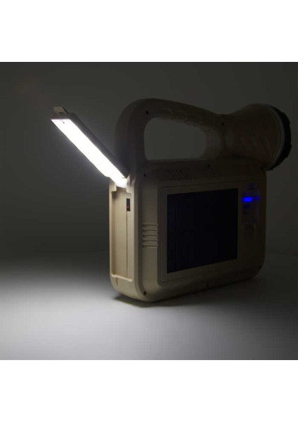 PT-2208 USB Şarjlı Solar El Feneri