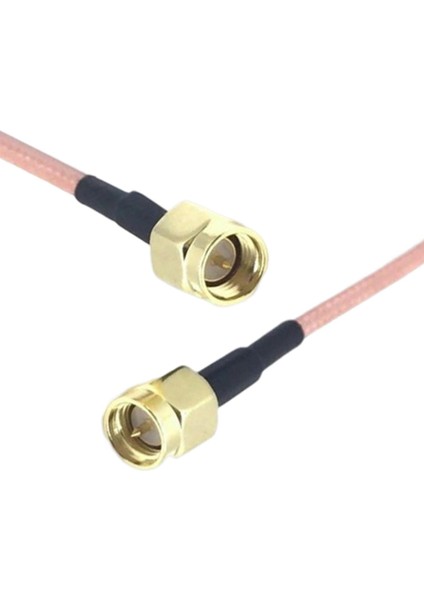 Adapt RG316 Uzatma Adaptü Küçük 300MM Altın Kaplama (Yurt Dışından)