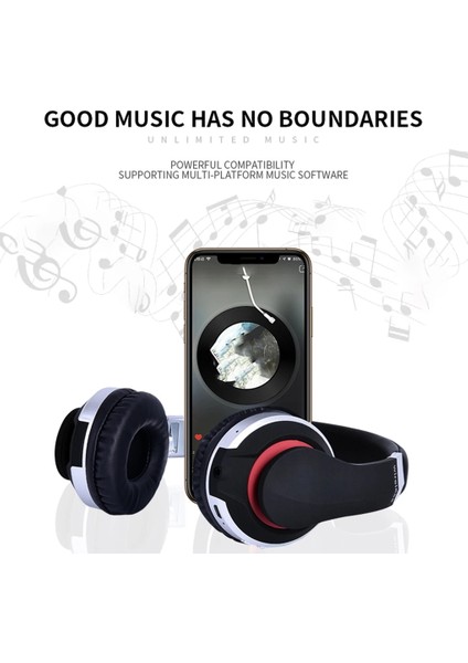 Mh7 Aşırı Kulak Kablosuz Kulaklık Gürültü Önleyici Bluetooth 5 0 Katlanır Kulaklık Katlanabilir Stereo Oyun Kulaklığı (Yurt Dışından) modelleri