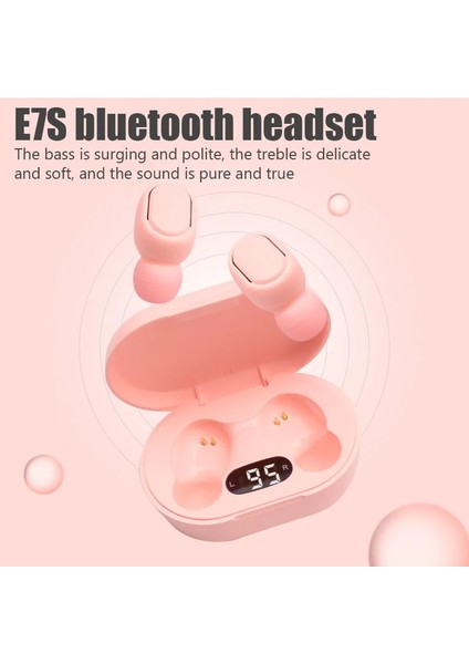 Kablosuz Kulaklıklar Kablosuz Bluetooth Kulaklık Mic ile Akıllı Telefonlar Için LED Ekran Kulakiçi Tws Kulaklık Bluetooth Kulaklıklar (Yurt Dışından)